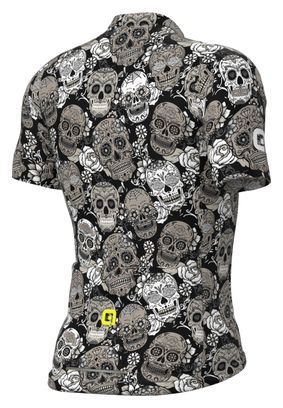 Maillot de manga corta Alé México Negro
