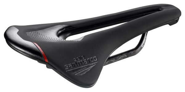 Selle San Marco Shortfit 2.0 Carbon FX Zadel Zwart