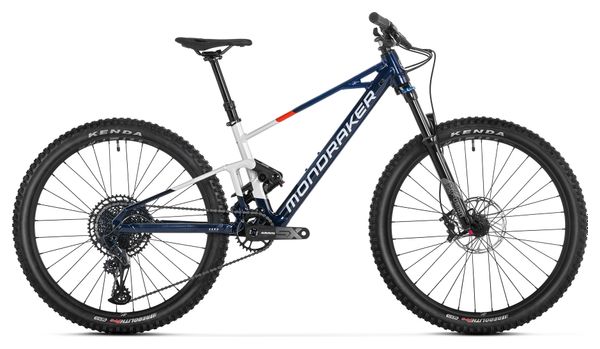 Mondraker F-Trick 26 Bicicleta de montaña semirrígida para niños Sram SX 12S 26'' Azul Blanco 2024