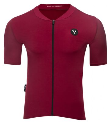 Maglia Aero Coppa Bordeaux manica corta LeBram Allos