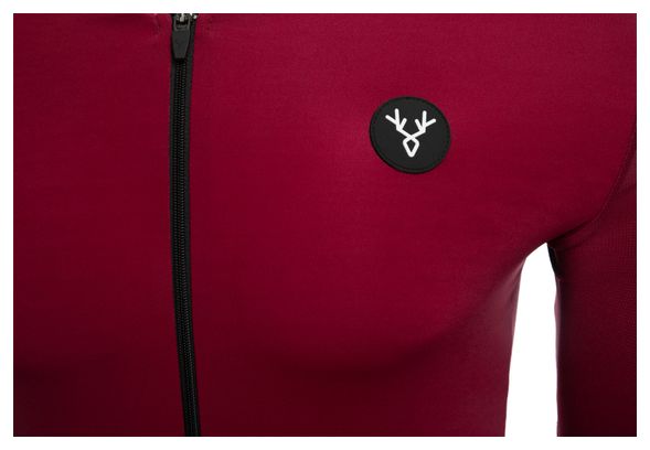 Maglia Aero Coppa Bordeaux manica corta LeBram Allos