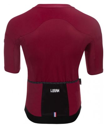 Maglia Aero Coppa Bordeaux manica corta LeBram Allos