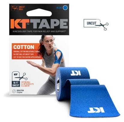 Strap KT Tape Original Uncut Bleu - 5m