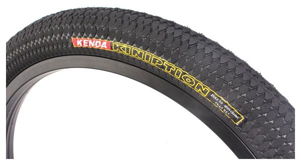 2x pneus BMX KENDA Kiniption 20 pouces x 2 10 pouces noir