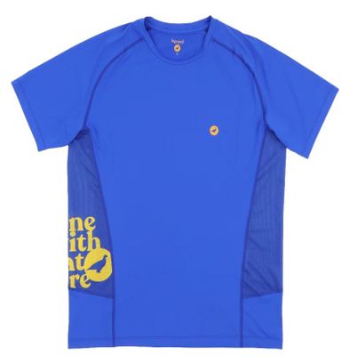 T-Shirt Technique Lagoped Teetrek Blue/Yellow