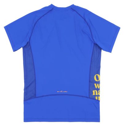 T-Shirt Technique Lagoped Teetrek Bleu/Jaune