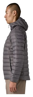 Patagonia Down Sweater Hoody, Gray, Men's