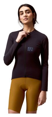 Maillot de manga larga Endura AllTrack Ride negro para mujer