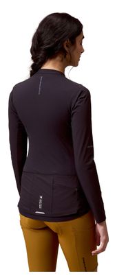 Maillot de manga larga Endura AllTrack Ride negro para mujer