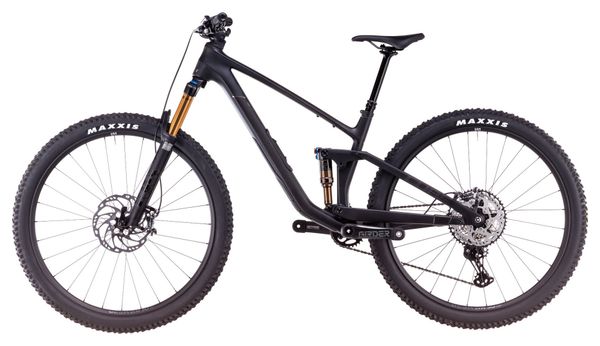 Cube Stereo One44 C:62 Race Full Suspension MTB Shimano Deore XT 12S 29'' Blackline Black 2025