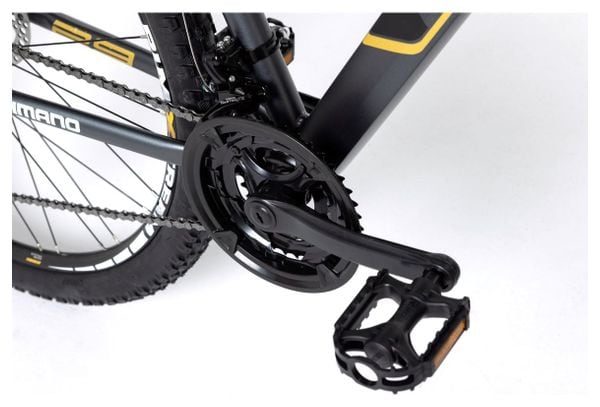 Moma Bikes Bicicletta Indoor-24 con volano da 24 kg, schermo LCD, 4 sensori cardiaci integrati nel manubrio, sella ergonomica.