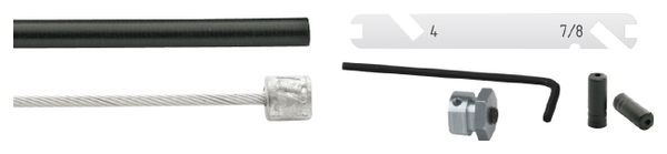Câble Elvedes pour Shimano Nexus 4/7/8 V Noir