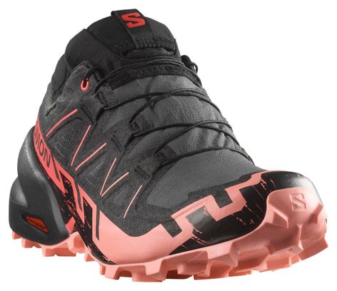Salomon Speedcross 6 GTX Damesschoenen Blauw/Roze