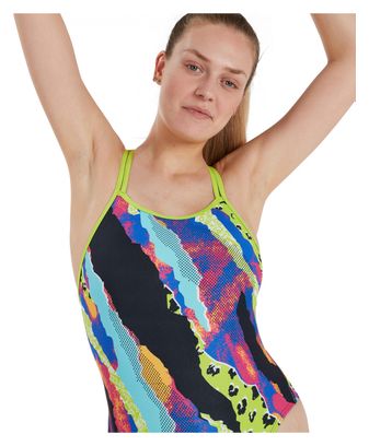 Speedo Rip It Up Women's Multi Color Swimsuit