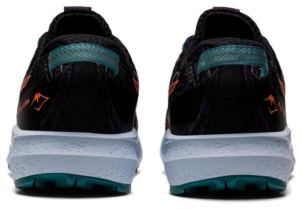 Chaussures Running Asics Fuji Lite 3 Noir Rose Femme
