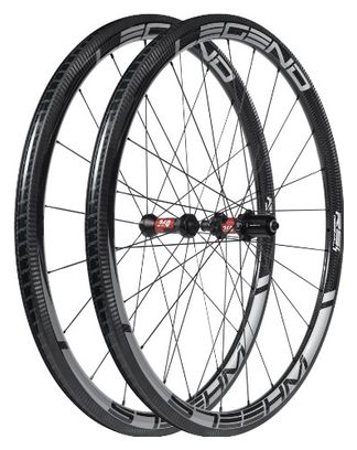 Paire de Roues Legend Wheels 38P RS⁴ - 9X100 - 9X130mm - DT 240EXP - Patins - Campagnolo