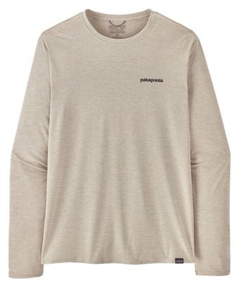 Patagonia Capilene Cool Daily Graphic Long Sleeve T-Shirt Weiß