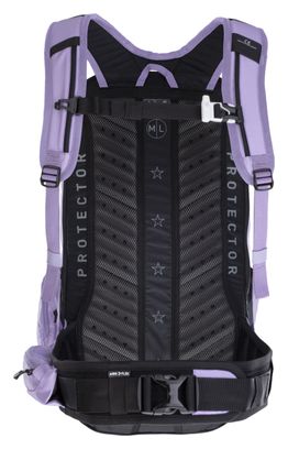 Zaino Evoc FR Trail E-Ride 20L viola con protezione per la schiena