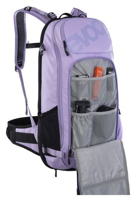 Rugzak met rugbescherming Evoc FR Trail E-Ride 20L Purple