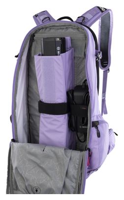 Zaino Evoc FR Trail E-Ride 20L viola con protezione per la schiena