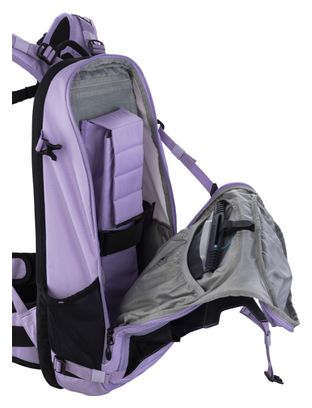 Zaino Evoc FR Trail E-Ride 20L viola con protezione per la schiena