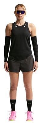 Canotta Nike AeroSwift nera da donna