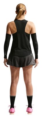 Canotta Nike AeroSwift nera da donna