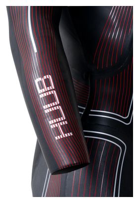 Muta in neoprene Huub Aerious III Nero/Rosso da uomo