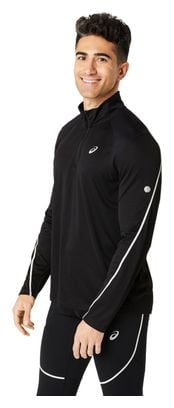 Asics Road Lite-Show 1/2 Zip Top Zwart Heren