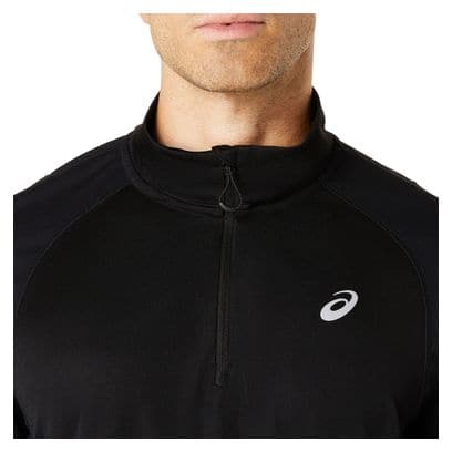 Asics Road Lite-Show 1/2 Zip Top Zwart Heren