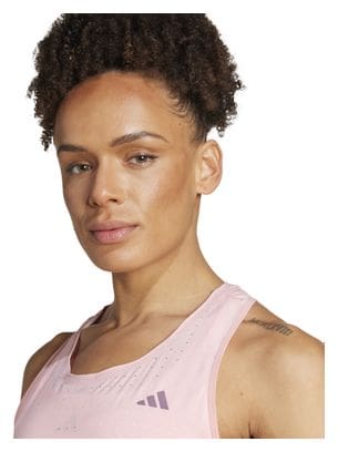 Adidas Adizero tanktop in roze voor dames