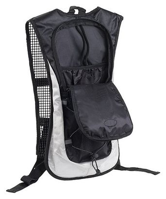 Sac à dos d'hydratation avec poche à eau de 2 litres Noir