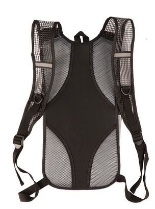 Sac à dos d'hydratation avec poche à eau de 2 litres Noir