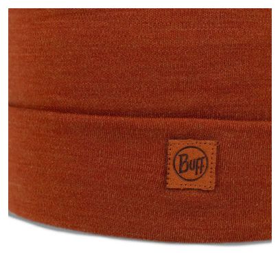 Buff Bonnet Merino Heavyweight Beanie SOLID Orange