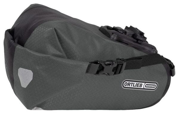 Ortlieb Two 4.1 L Saddle Bag Slate Grey Black