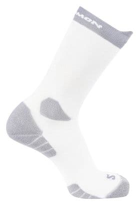 Salomon Aero Crew Socks White