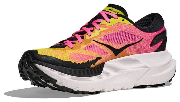 Hoka Mafate X Geel/Roos Herenschoenen