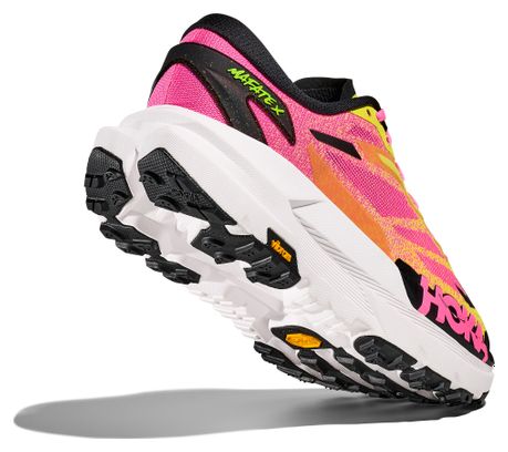 Hoka Mafate X Geel/Roos Herenschoenen