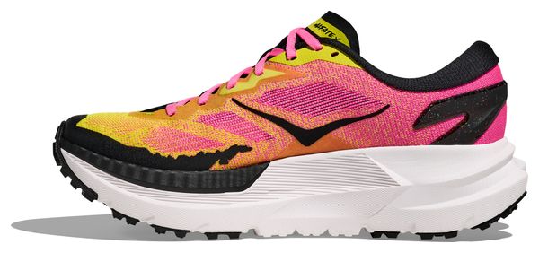 Hoka Mafate X Geel/Roos Herenschoenen