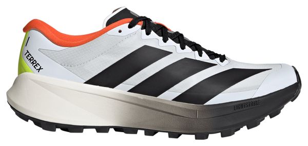 adidas Terrex Agravic 4 Trail Running Shoes, White/Black, Men's