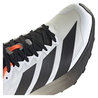 adidas Terrex Agravic 4 Trail Running Shoes, White/Black, Men's