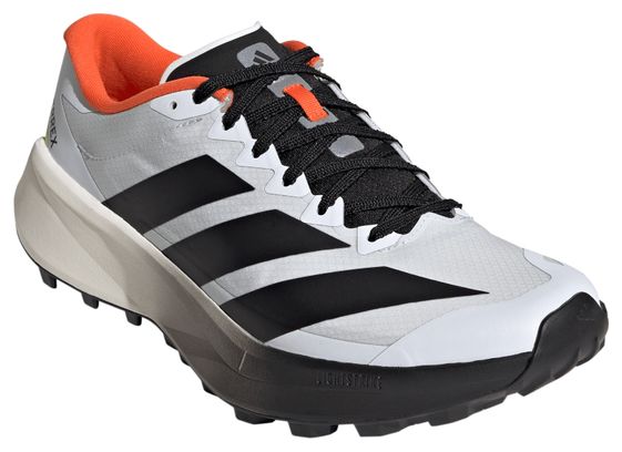 adidas Terrex Agravic 4 Trail Running Shoes, White/Black, Men's