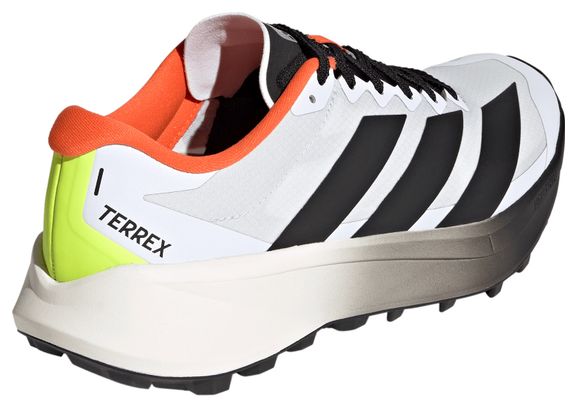 adidas Terrex Agravic 4 Trail Running Shoes, White/Black, Men's