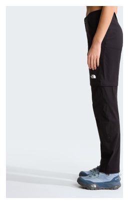Pantaloni convertibili The North Face Exploration Straight Nero Donna - Regular