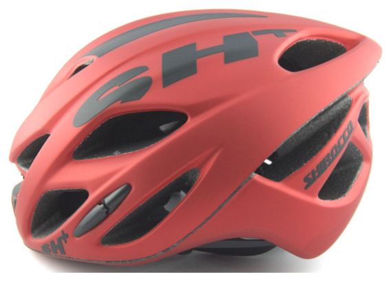 Casque de vélo Shirocco S-Tech grenade rouge/black matt