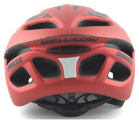 Casque de vélo Shirocco S-Tech grenade rouge/black matt