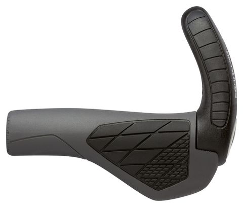 ERGON Griffe mit Bar End GS3 Schwarz