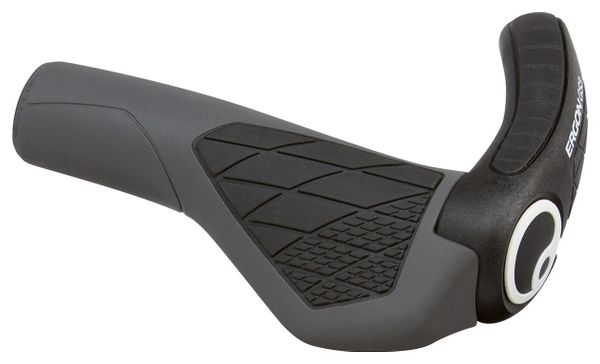 ERGON Poignées avec Bar End GS3 Noir