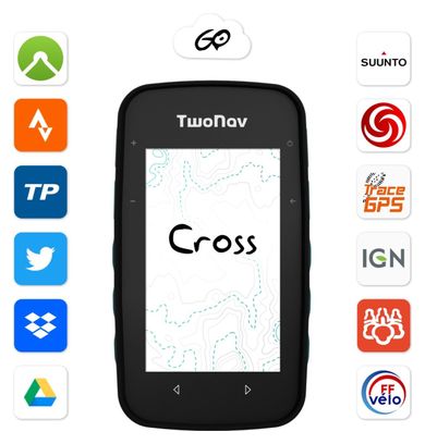 GPS Cross Plus Azul TwoNav