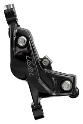 Sram Level Silver Stealth 4-Piston Front Disc Brake (Without Rotor) 950 mm Black